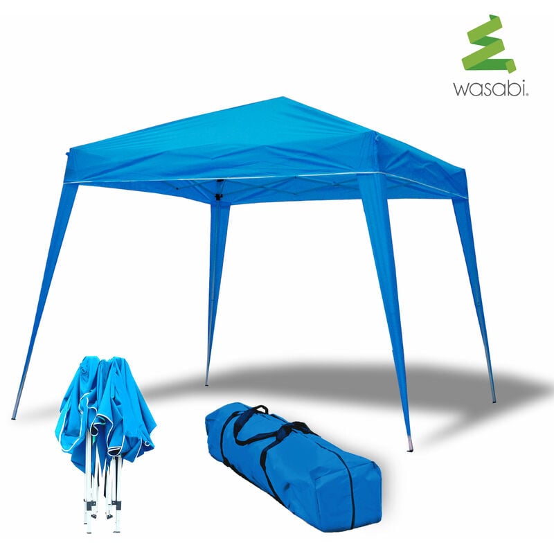 foto del prodotto wasabi compact 3x3m tenda pieghevole in alluminio blu