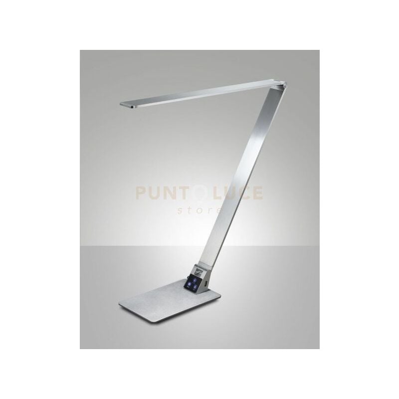 foto del prodotto wasp da tavolo alluminio a led 3000k 4000k 5000k 12w 900 lm dimmerabile e orientabile