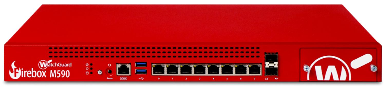 foto del prodotto watchguard firebox m590 high availability con 1 an