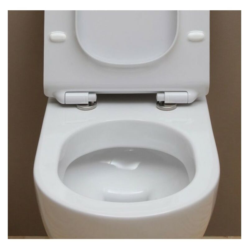 foto del prodotto water app mini sospeso salvaspazio senza brida cm. 48 5x36 bianco