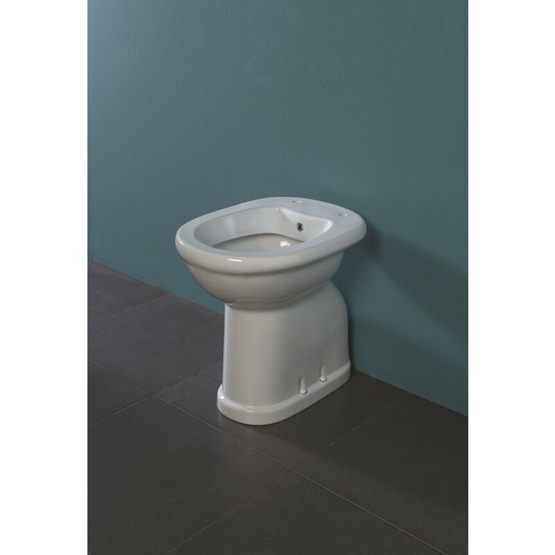 foto del prodotto water bidet confort rialzato scarico terra cm. 52x37 5xh49 bianco