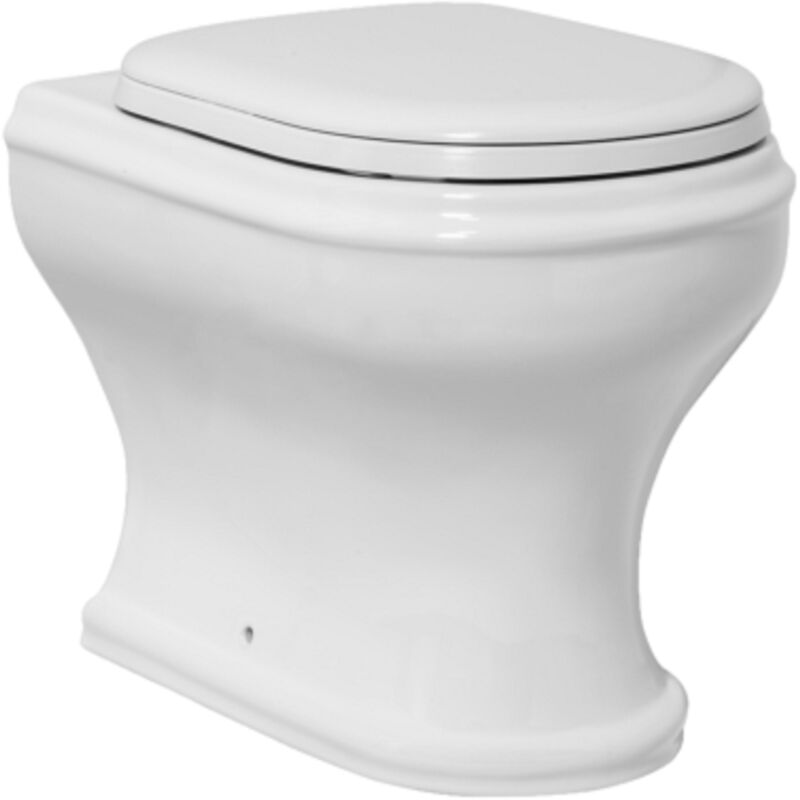 foto del prodotto water charme filomuro cm. 52x40 scarico traslato bianco lucido di