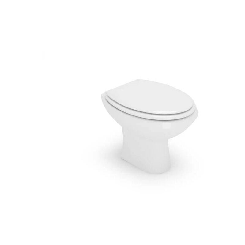 foto del prodotto water donatello new scarico terra cm. 48x38 bianco lucido