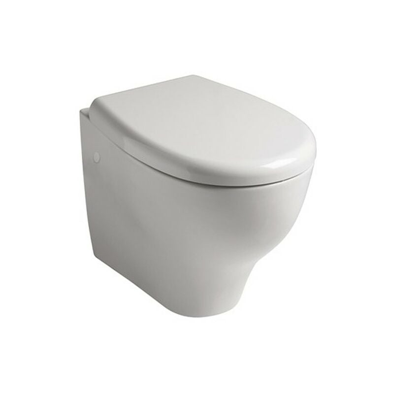 foto del prodotto water eden sospeso senza brida rimless cm. 53x36 bianco lucido