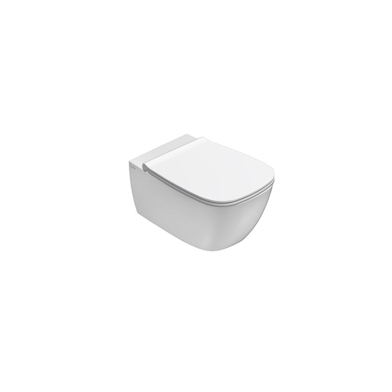 foto del prodotto water genesis sospeso senza brida rimless cm. 55x36 bianco di