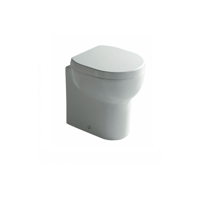foto del prodotto water m2 filomuro salvaspazio cm. 45x35 bianco lucido di ceramica