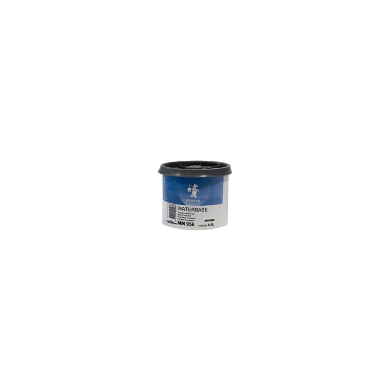 foto del prodotto waterbase mm 956 trasparent medium red 0,5 lt debeer