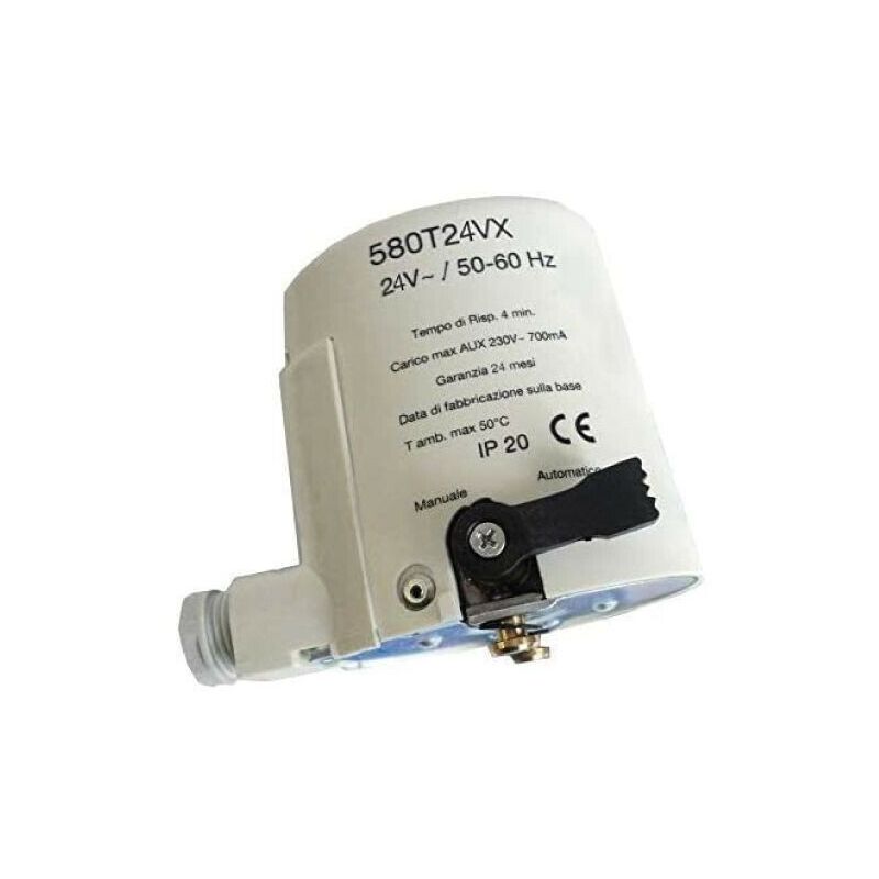 foto del prodotto watts 580t attuatore elettrotermico 2 posizioni per valvola di zona 24v 580t24vx