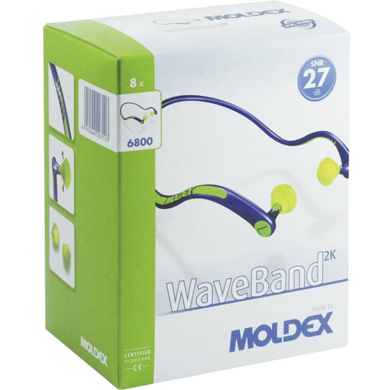 foto del prodotto waveband 6800 01 archetto auricolare protezione udito 27 db en 352 2 1 pz. moldex