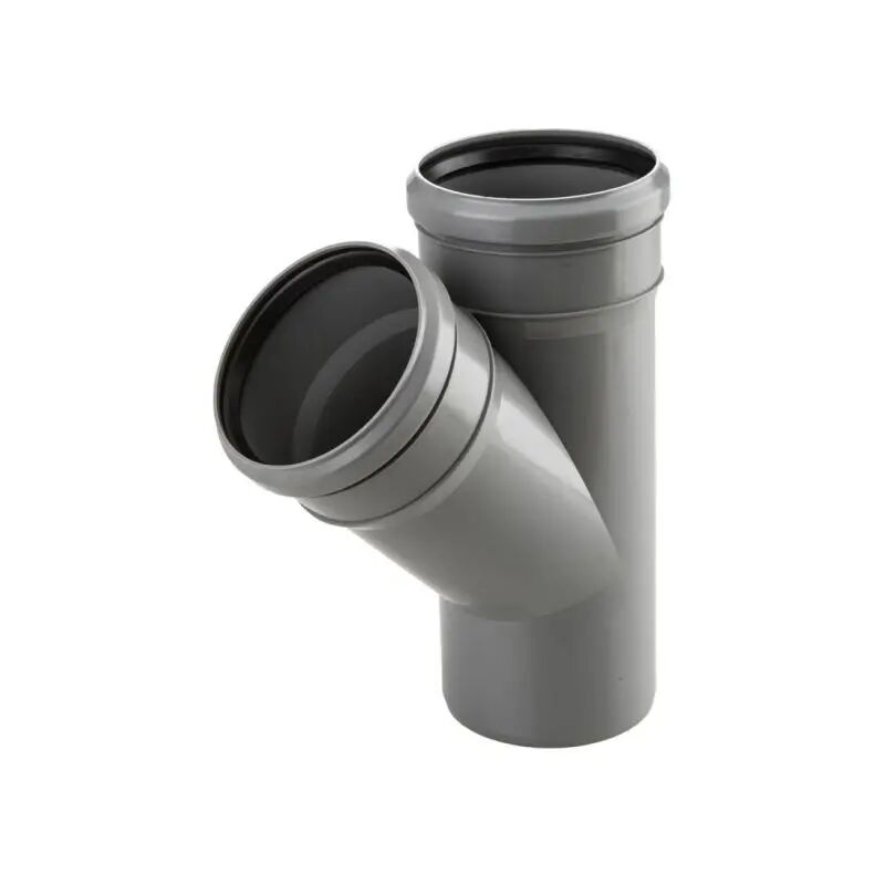 foto del prodotto wavin braga ridotta 45 ad innesto in pp con guarnizione serie ed tech 50 40