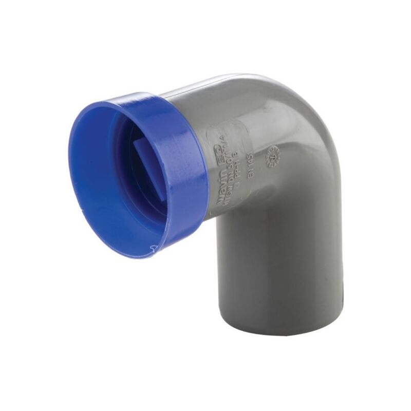 foto del prodotto wavin curva tecnica ad innesto in pp con guarnizione serie ed tech 40x11 2