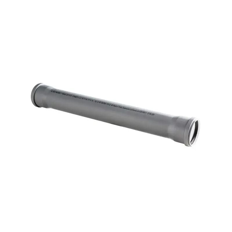 foto del prodotto wavin tubo 2 bicchieri ad innesto in pp con guarnizione serie ed tech 32 mt 2