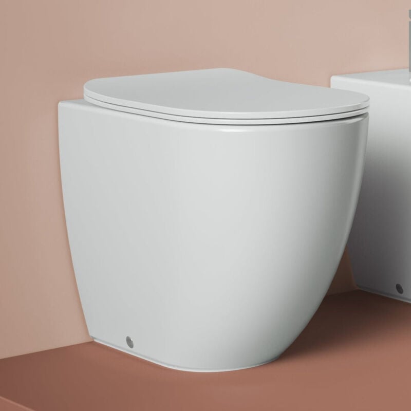 foto del prodotto wc a terra senza brida the artceram file 2.0 bianco lucido