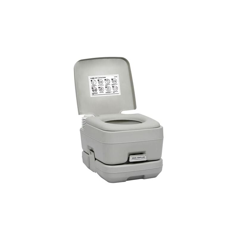 foto del prodotto wc chimico portatile serbatoio 10l serbatoio de acqua 12l pompa a mano de soffietto de muvip