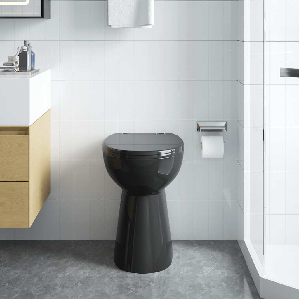 foto del prodotto wc sospeso con design senza bordi 7 cm pi alto ceramica neracod mxl 80030