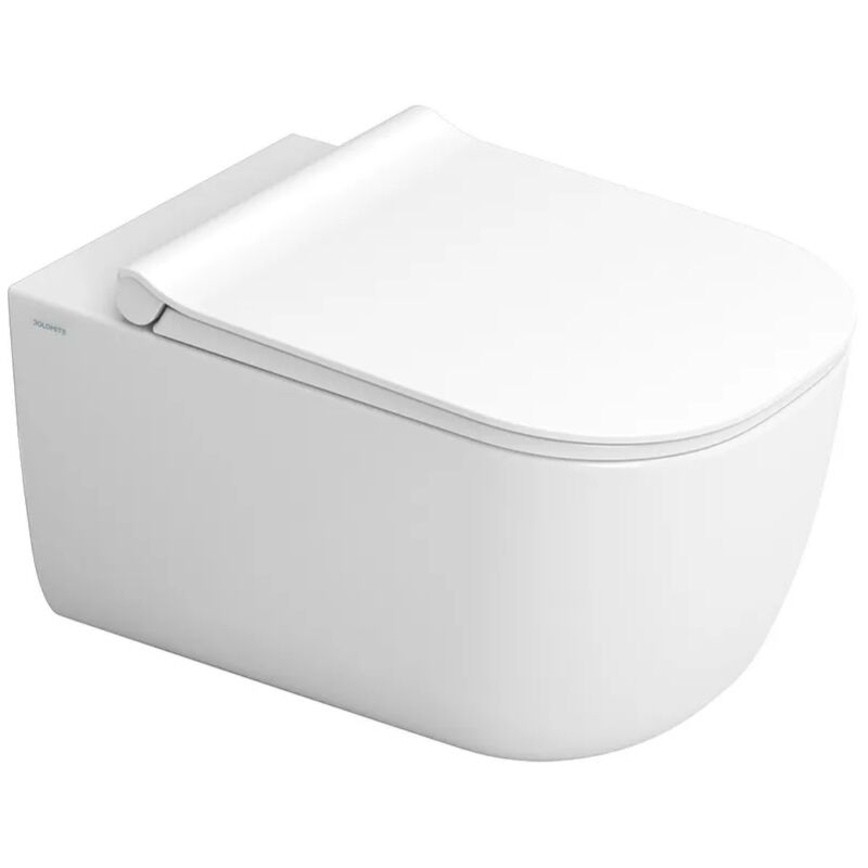 foto del prodotto wc sospeso rimless mirto in ceramica lucida con scarico a parete