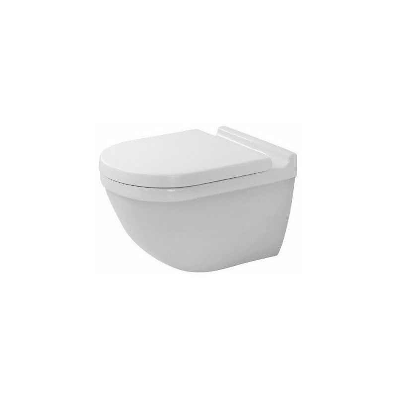 foto del prodotto wc sospeso starck 3 rimless ti 360x540mm smalto igienico bianco