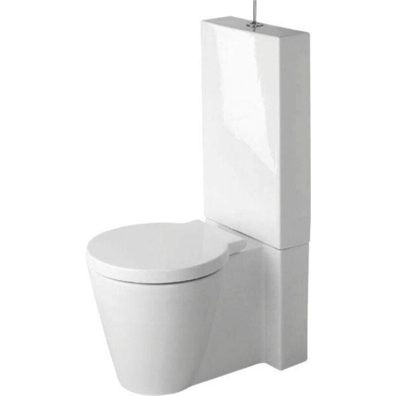foto del prodotto wc sur pied duravit starck 1, 640mm, fixation comprise,