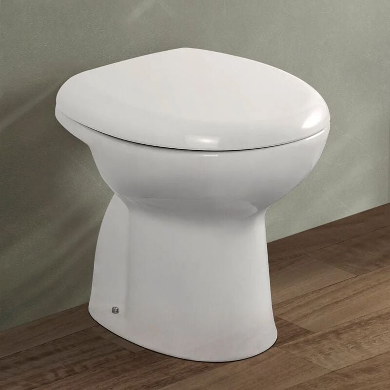 foto del prodotto wc tradizionale a pavimento in ceramica serie clara