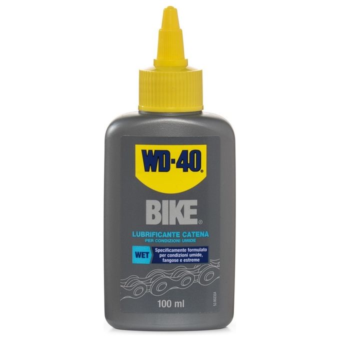 foto del prodotto wd 40 grasso catena bicicletta lubrificante condizioni umide formato 100 ml linea specialist bici