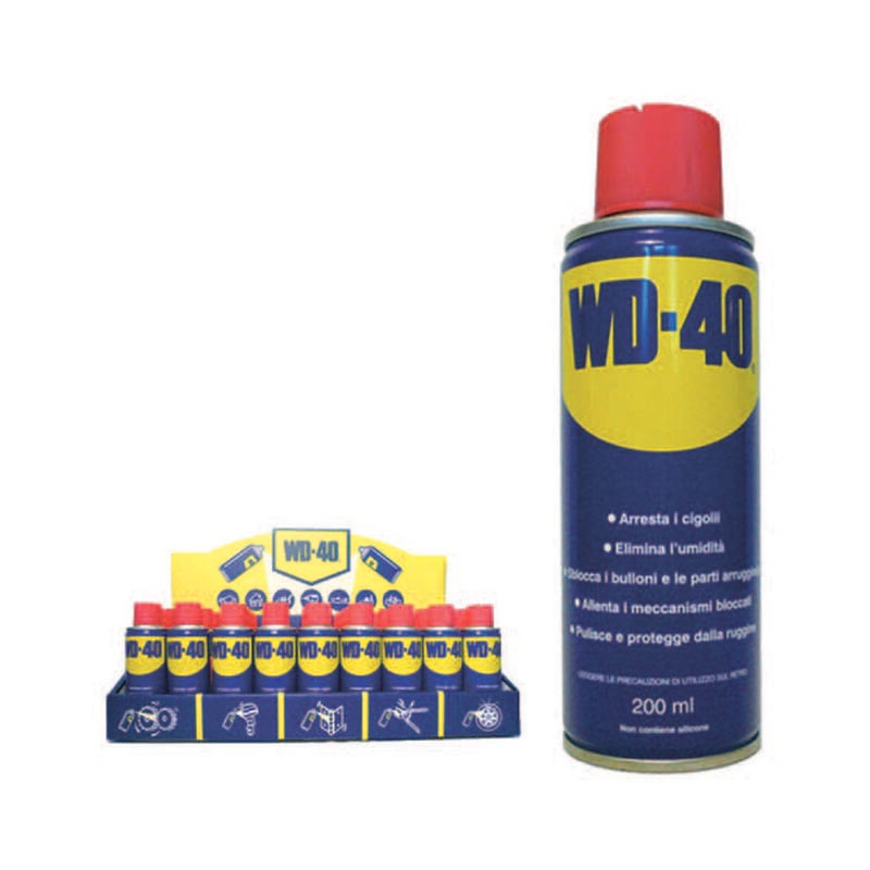 foto del prodotto wd 40 lubrificante spray multiuso 5 funzioni ml.200 ml.200 spray