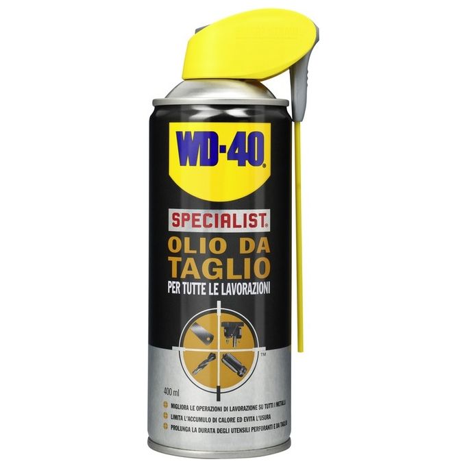 foto del prodotto wd 40 olio da taglio formato 400 ml linea specialist