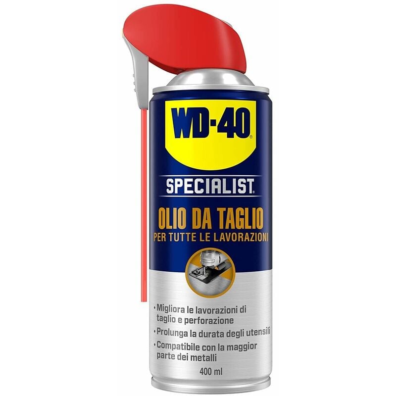 foto del prodotto wd 40 olio da taglio spray specialist x tutte le lavorazioni da 400 ml
