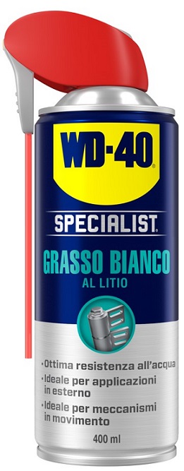 foto del prodotto wd 40 specialist grasso bianco al litio400ml art. 39390