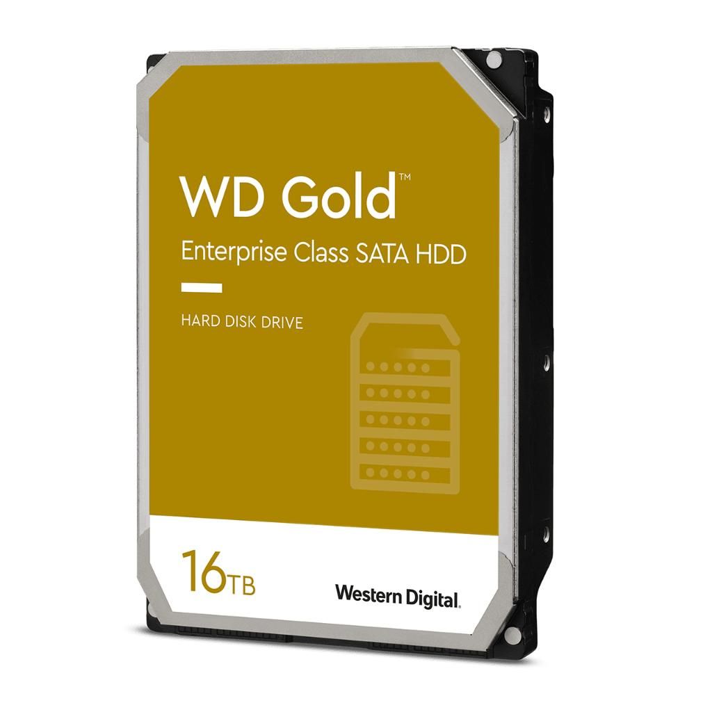 foto del prodotto wd gold 16tb sata 3.5 7200rpm