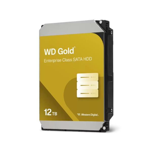 foto del prodotto wd gold hdd 3.5p 12tb sata3 ep 
