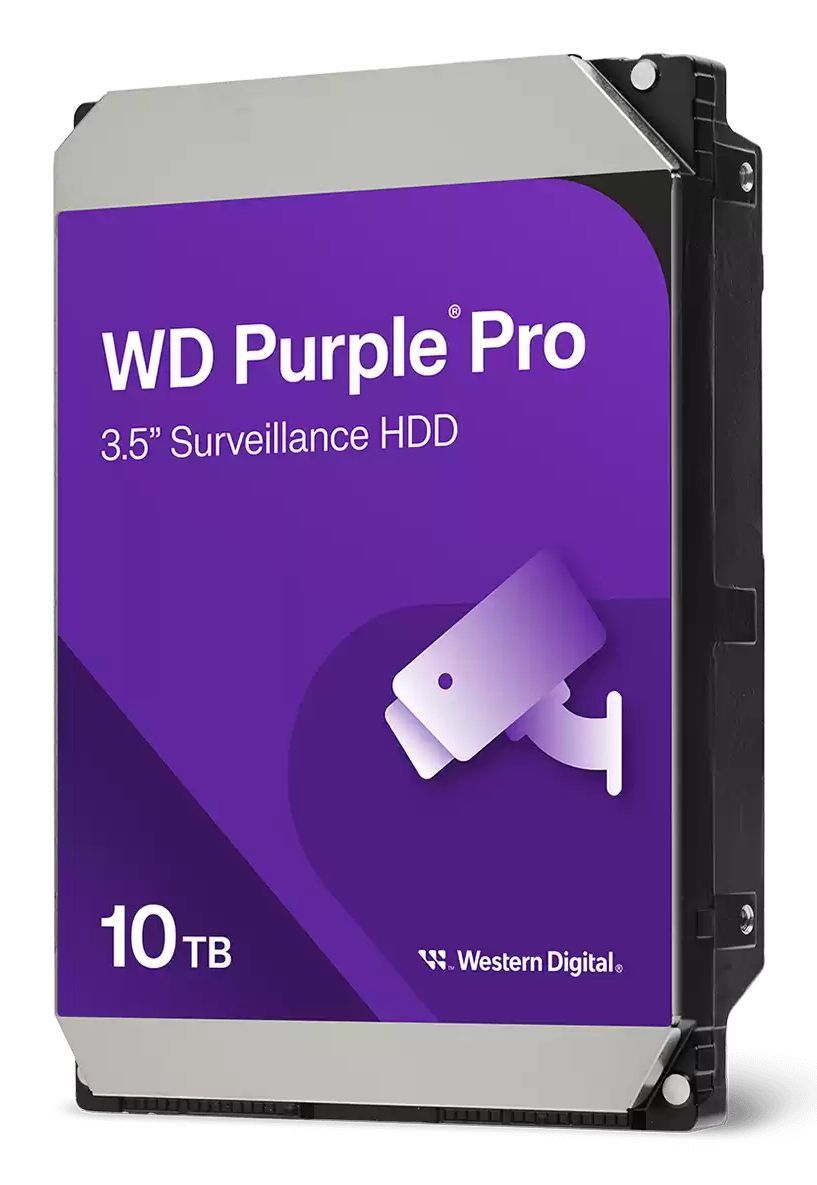 foto del prodotto wd purple pro 10tb sata3 3.5 videosoverglianza