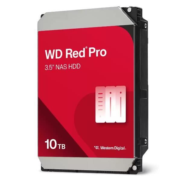 foto del prodotto wd red pro hdd 3.5 10tb