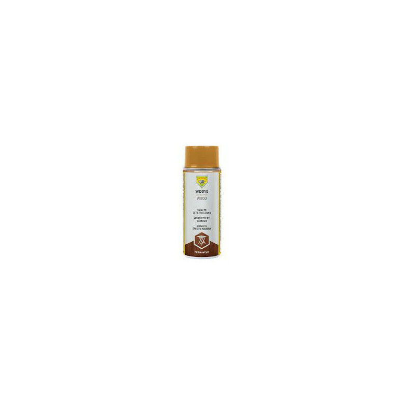 foto del prodotto wd010 wood vernice impregnante colorata per legno eco service 400 ml wood mogano