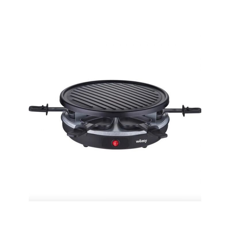foto del prodotto weasy luga60 raclette e grill per 4 persone 900w rivestimento antiaderente 30x30cm piatto rimovibile