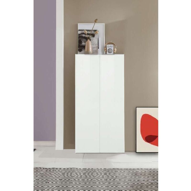 foto del prodotto web furniture libreria 2 ante 70x35x140cm poseidon