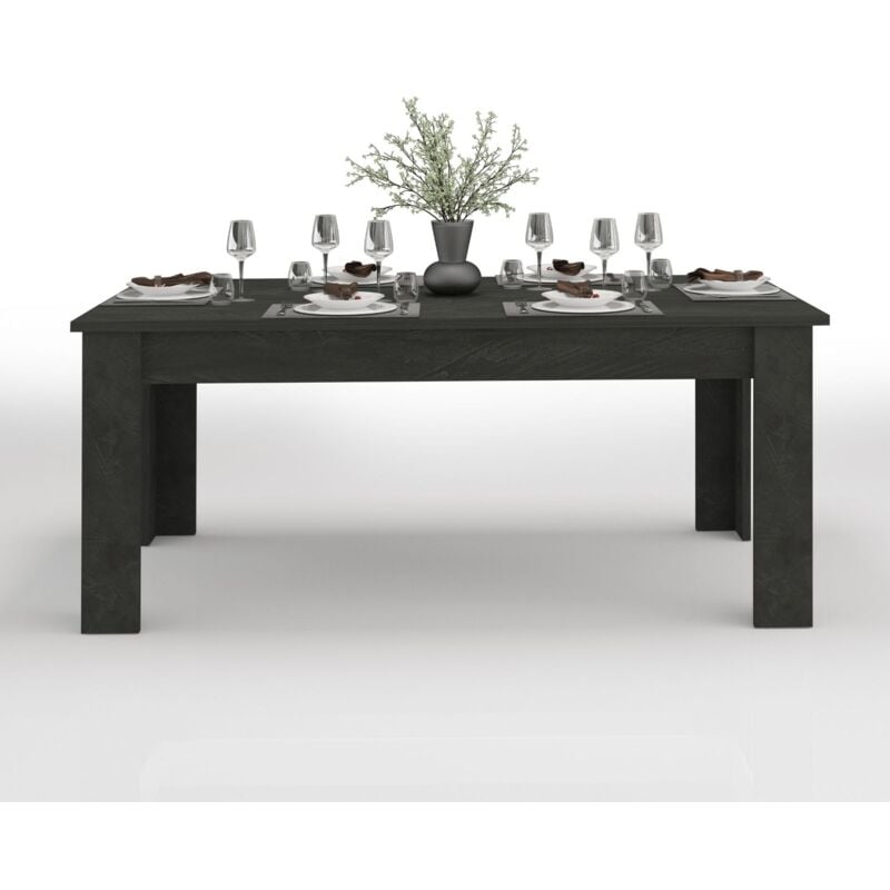 foto del prodotto web furniture tavolo allungabile jesi 140 cm ardesia design moderno