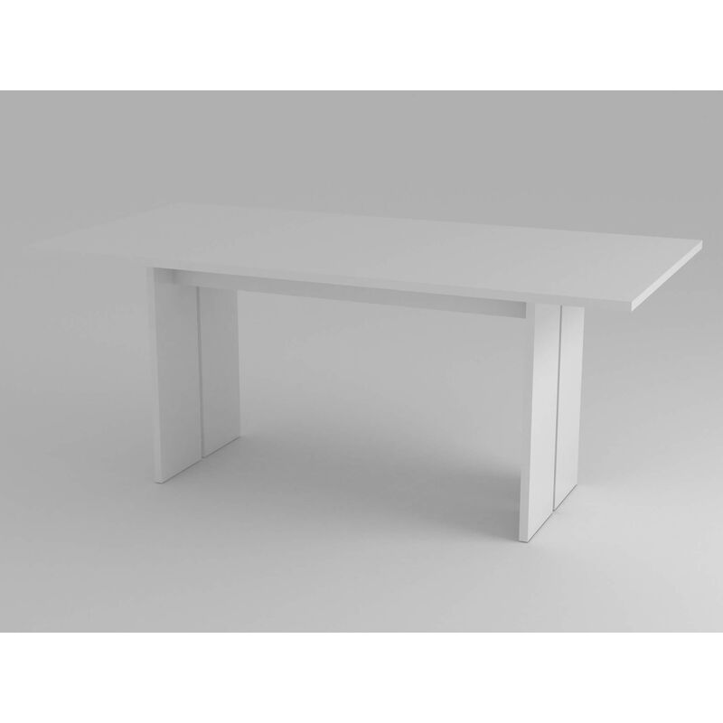 foto del prodotto web furniture tavolo da pranzo allungabile moderno 160 90 75cm andromeda
