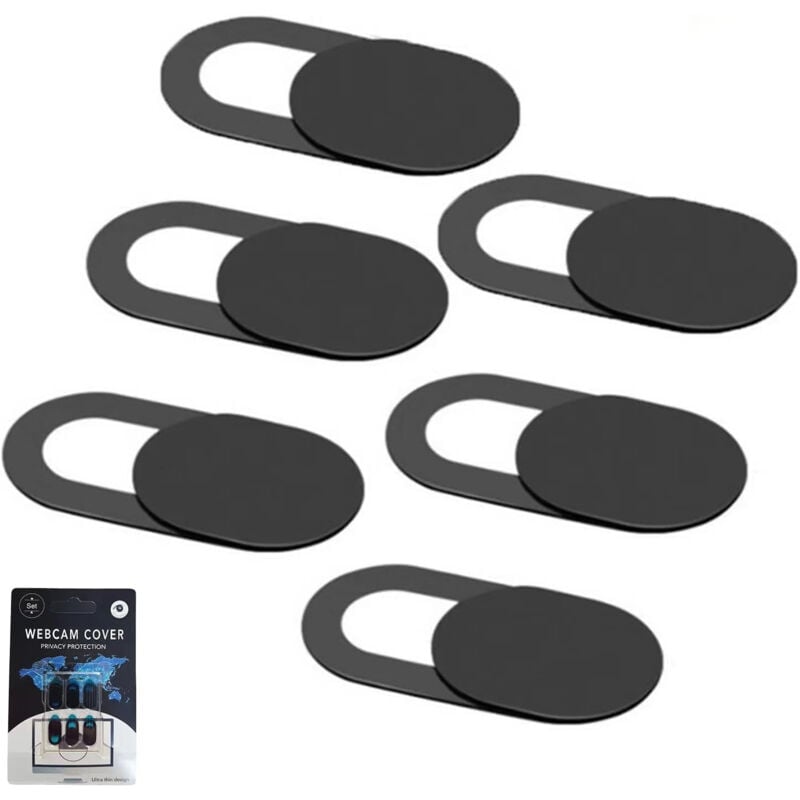 foto del prodotto webcam cover per macbook, laptop, imac, ipad, pc, iphone, ultra sottile e scorrevole copri telecamera colore bianco