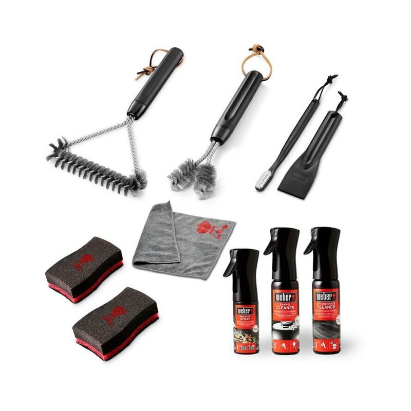 foto del prodotto weber 18284 kit di pulizia per barbecue smaltati