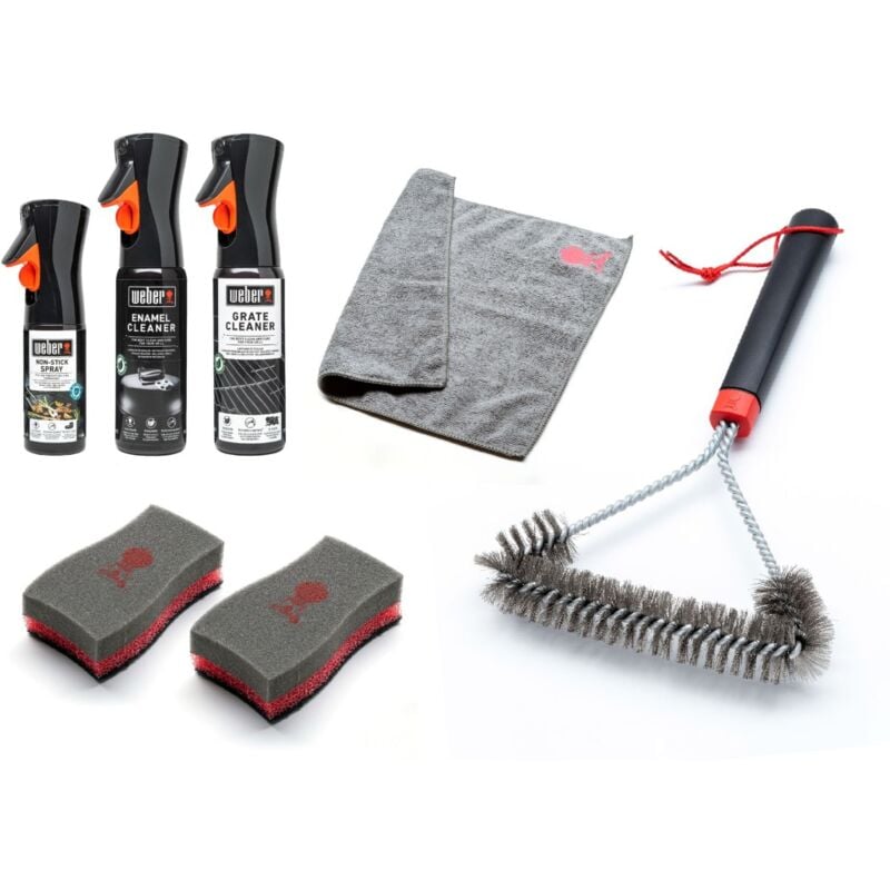 foto del prodotto weber 18285 kit di pulizia per barbecue a carbone