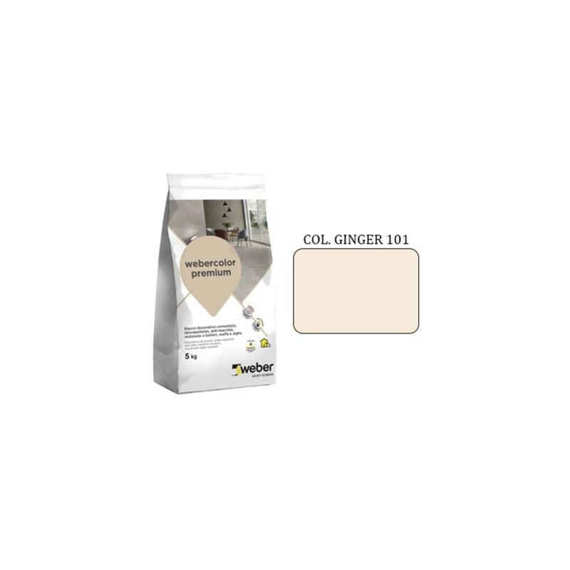 foto del prodotto weber color premium stucco col. ginger 101 kg.5