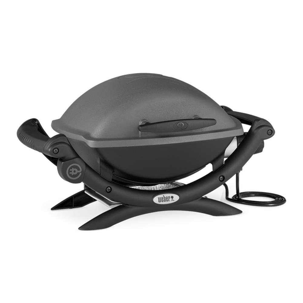 foto del prodotto weber q 1400 2200 w barbecue elettrico da tavolo grigio