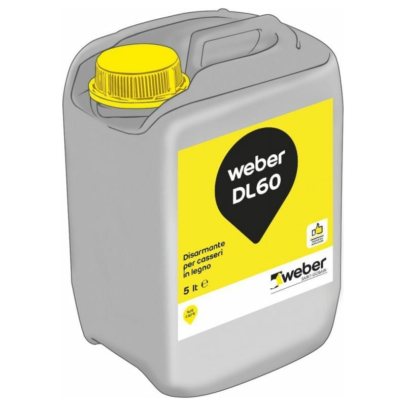 foto del prodotto weber saint gobain weber dl60 disarmante liquido tanica lt 5