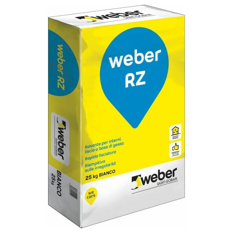 foto del prodotto weber saint gobain weber rz rasante bianco sacco kg 25