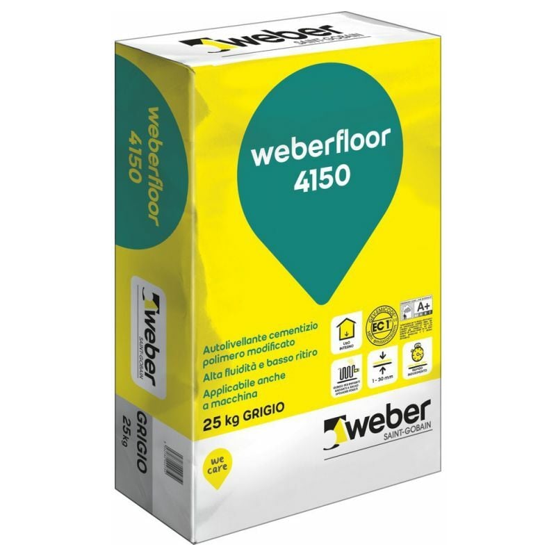 foto del prodotto weber saint gobain weberfloor 4150 autolivellante sacco kg 25