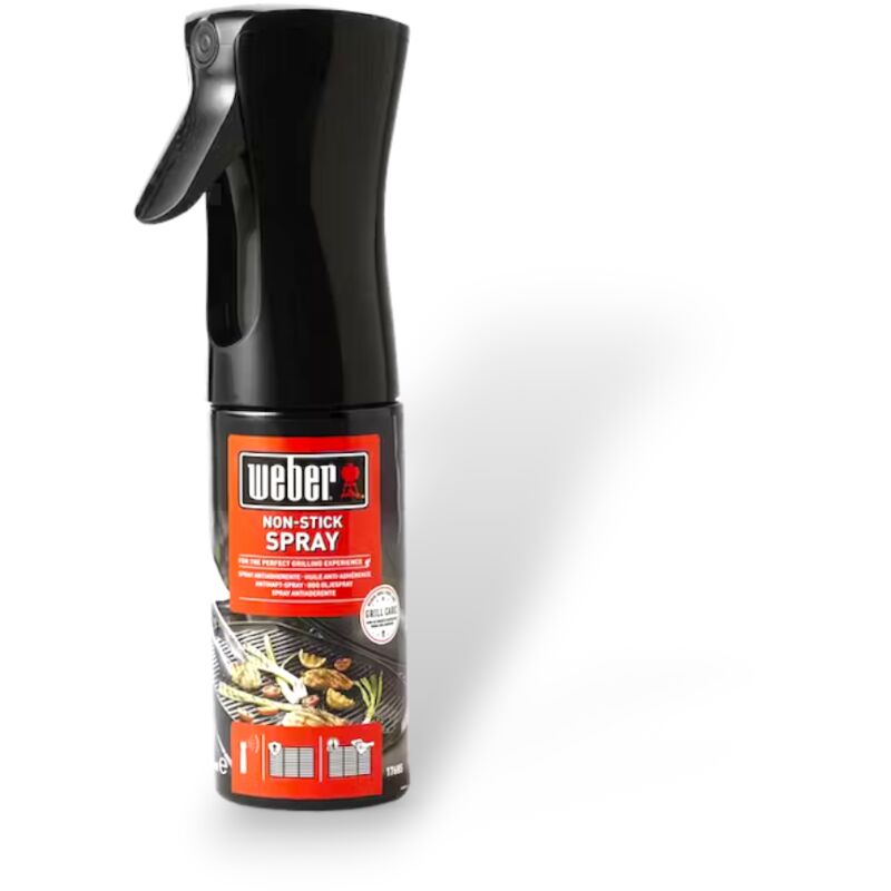 foto del prodotto weber spray antiaderente per barbecue a gas e carbone con ingredienti naturali 200 ml