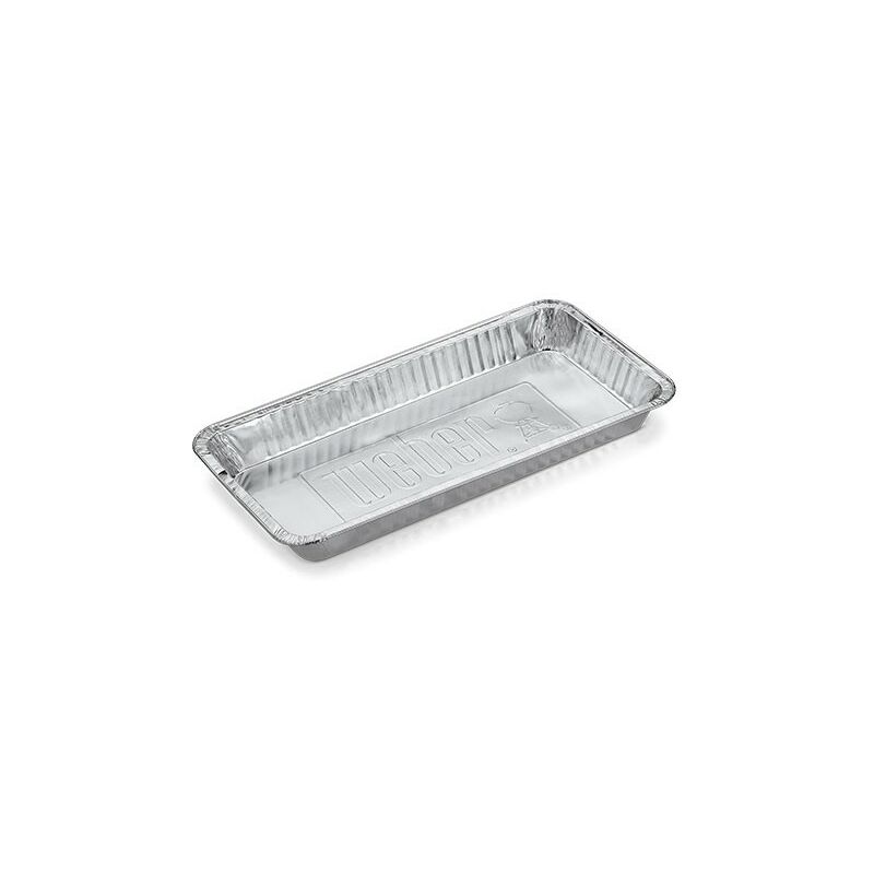 foto del prodotto weber vaschette di raccolta in alluminio 5 pz 6454