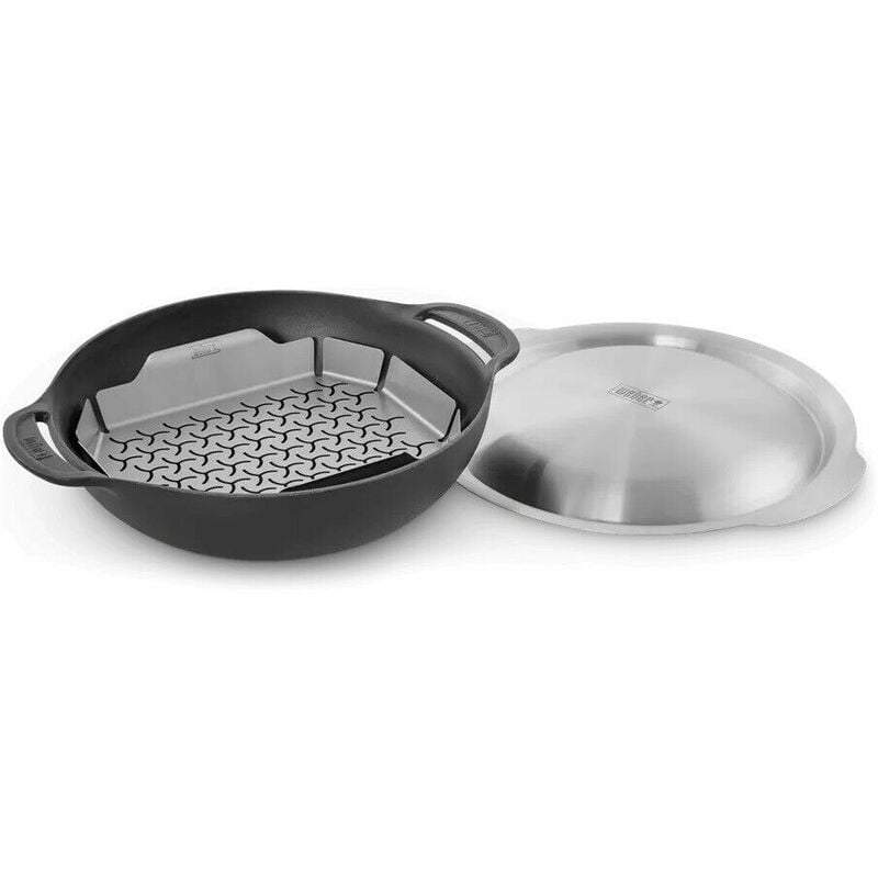foto del prodotto weber wok cottura a vapore barbecue gourmet bbq system stir fry accessori 8856
