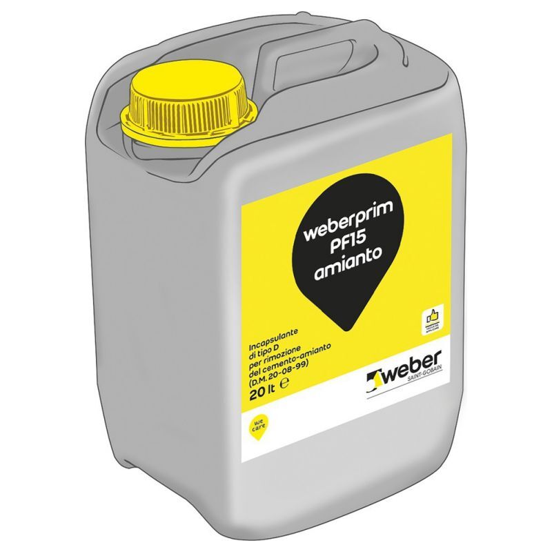 foto del prodotto weberprim pf15 amianto tanica kg 20