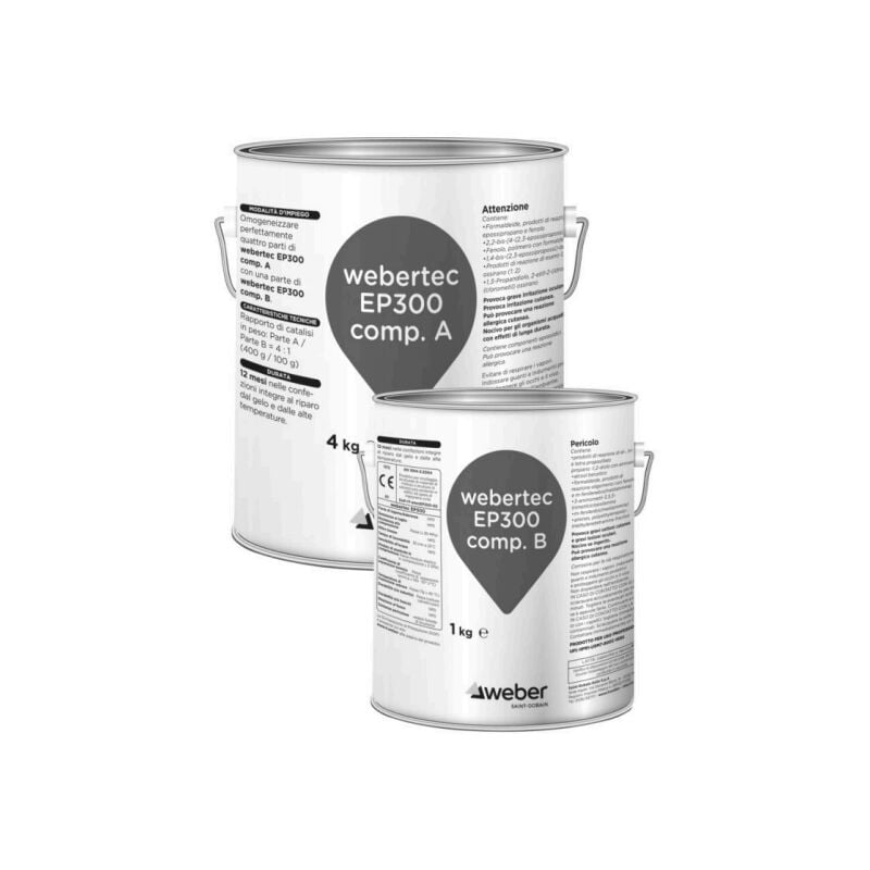 foto del prodotto webertec ep300 (a+b) kg. 5